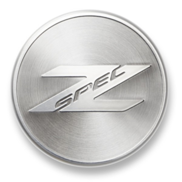 19300321 - Wheels: Center Cap in Bright Aluminum with Z-Spec Logo for ACDelco Image