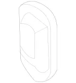 1646905562 - Rear Doors: Strip for Mercedes-Benz Image