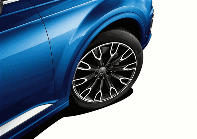 4M0071491LT7 - : 21-Inch 10-Arm Cast Aluminum Talea Wheel for Audi: Q7, SQ7 Image