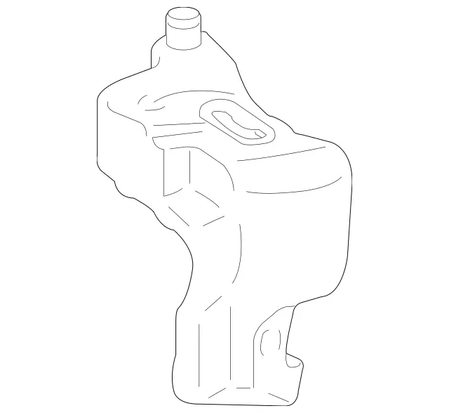 2218691520 - Windshield Washer, Emergency Equipmt: Container for Mercedes-Benz: 250, 300S, CL550, CL600, CL63 AMG, CL65 AMG, S350, S400, S500, S550, S600, S63 AMG Image image