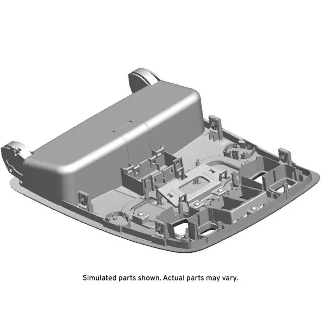 22819734 - : Light Titanium Roof Console for Chevrolet: Malibu Image