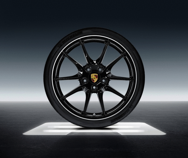99104460254 - : 20-Inch Carrera S Summer Wheel-And-Tire Set for Porsche Image