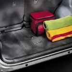 PT2084204601 - Interior: Cargo Mat, Carpet, RAV4 Logo, Gray for Toyota: RAV4 Image