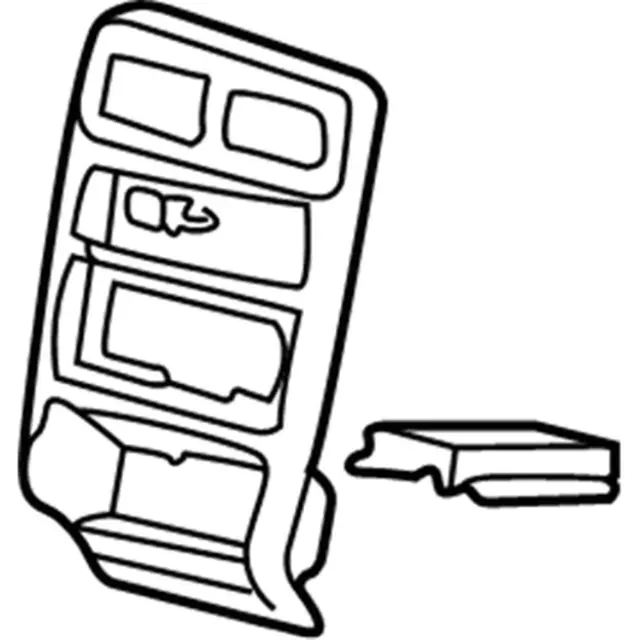 XR3Z6304338AAB - Body: Center Panel for Ford Image