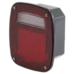 G5092 - : Hi Count® LED Stop Tail Turn Lights, LH w/ License Window for Grote Lighting Image