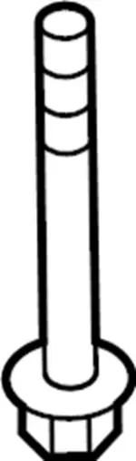 544595VS0C - : Engine Cradle Mount Bolt for INFINITI: QX50, QX55 Image