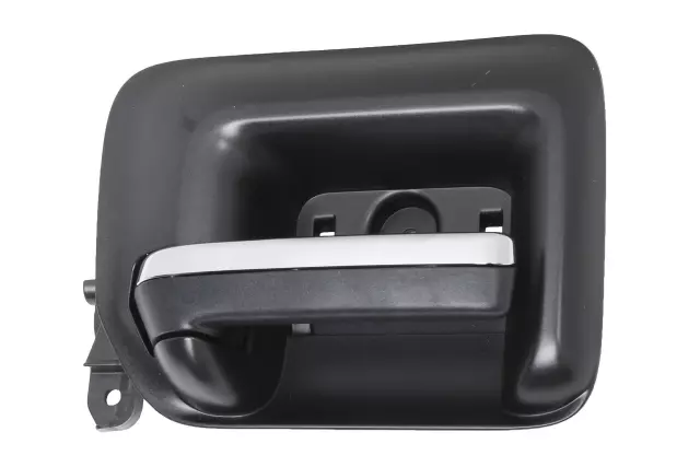 23142292 - : Part# 23142292 Chrome Rear Driver Side Door Inside Handle for Chevrolet: Silverado 1500, Silverado 1500 LD, Silverado 2500 HD, Silverado 3500 HD | GMC: Sierra 1500, Sierra 1500 Limited, Sierra 2500 HD, Sierra 3500 HD Image