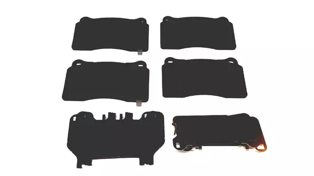26296FE100 - : FRONT BRAKE PAD SET W/HARDWARE &amp; SHIMS [STI ONLY] for Subaru Image