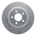 83032013L - : DFC Geoperformance Rotor - Drilled and Slotted for DYNAMIC FRICTION Image