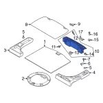 LJ6Z7842624BA - : 2020-2023 Ford Escape - Sill Plate for Ford: Escape Image