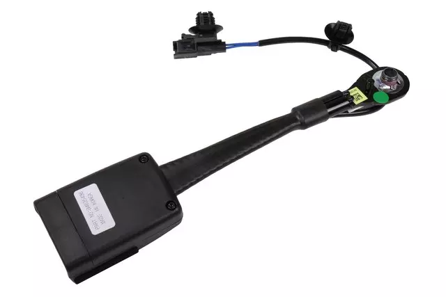 Black Front Passenger Side Seat Belt Buckle - GM (84635436)