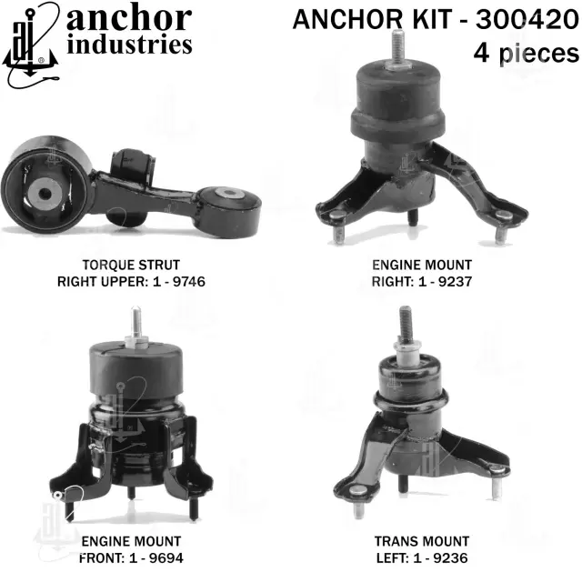 300420 - Engines &amp; Components: Anchor Engine Mount Kit for Anchor Image