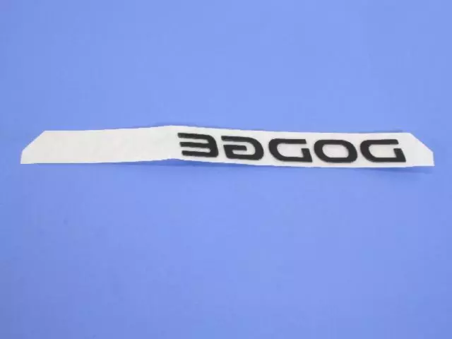 5303637AA - : Dodge Nameplate for Chrysler: 300M, Concorde, Sebring | Dodge: Intrepid, Neon, Stratus Image