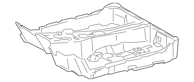 23068037407L52 - Body: Floor Cover for Mercedes-Benz Image