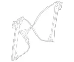 2177200446 - Body: Window Regulator for Mercedes-Benz Image