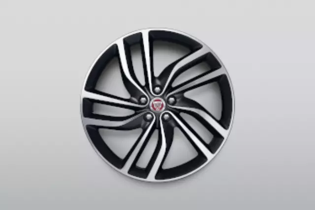 T2H48688 - Wheels: Alloy Wheel, 20" Style 5036, 5 Split-Spoke for Jaguar Image