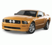 VAR3Z6320049HF - Exterior: V6-5 Piece, With Mach 3 Spoiler - Grab Orange for Ford: Mustang Image