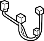 272063KA0B - HVAC: Harness for INFINITI: JX35, QX60 Image