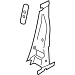 FR3Z7624301A - Body: Lock Pillar for Ford: Mustang Image