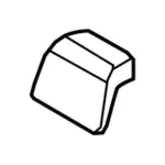 DA8Z74501A04KD - Body: Headrest Cover for Ford: Flex Image