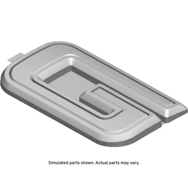 84937213 - Body: Nameplate for Chevrolet: Colorado | GMC: Canyon, Sierra 1500, Sierra 1500 Limited, Sierra 2500 HD, Sierra 3500 HD Image