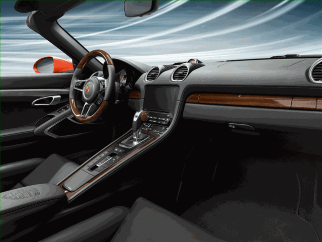 982044800558YR - Interior: 2017-2023 Porsche - Mahogany Interior Package for Porsche: 718 Boxster, 718 Cayman Image