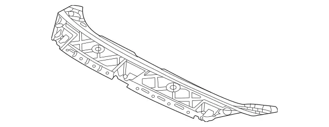 1188854500 - Attachment Parts: Basic Carrier, Bumper for Mercedes-Benz: CLA250, CLA35 AMG, CLA45 AMG, CLA45 AMG S Image image