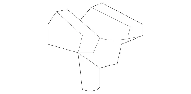 9110714 - Body: Bracket for Mercedes-Benz Image