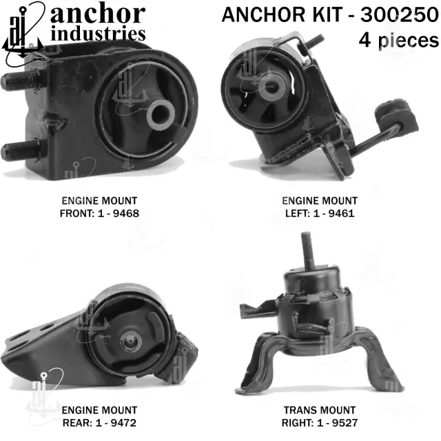 300250 - : Anchor Engine Mount Kit for Anchor Image