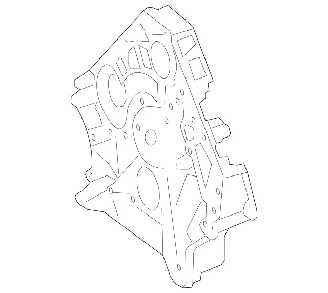 1560102433 - Engine: Engine Timing Cover for Mercedes-Benz Image