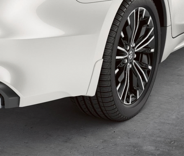 Splash Guards Front - NBL - Scarlet Ember Tintcoat - Nissan (T99J2-9DM5A)