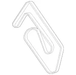 149977192 - : V-Belt for Mercedes-Benz Image