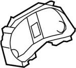 248121CA0A - Body: Cluster Housing for INFINITI: FX35, FX37, FX50, QX70 Image