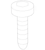 6995 - Hardtop: Pan Head Screw for Mercedes-Benz Image
