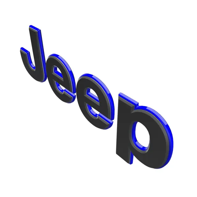 68526739AA - : Front Fender Nameplate for Mopar Image