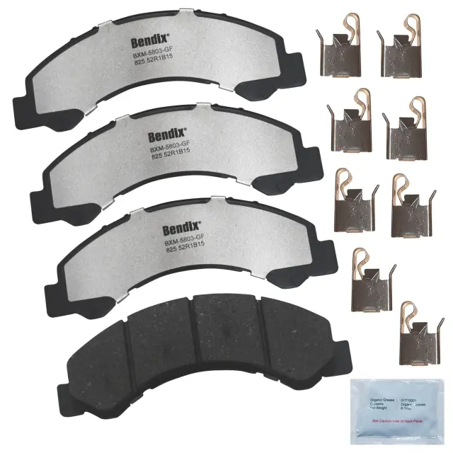 MKD825FM - : BENDIX Fleet MetLok Brake Pad for BENDIX Image