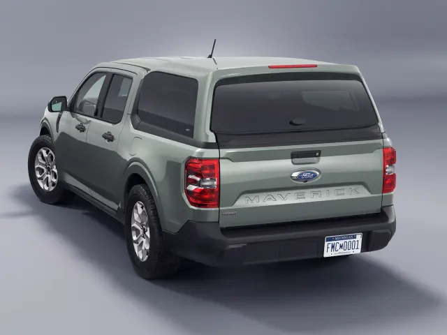 VNZ6Z99501A42AH - Exterior: Cactus Gray Snugtop Sport Bed Cap for Ford: Maverick Image