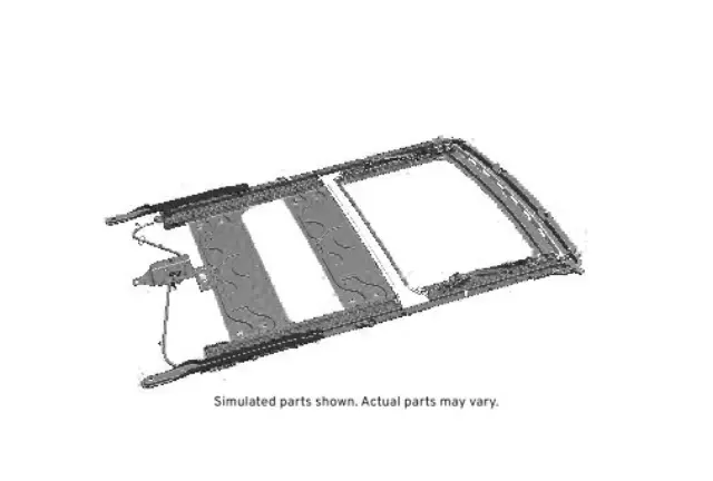 25917733 - Body: Sunroof Frame for Buick: Rainier | Chevrolet: Trailblazer, Trailblazer EXT | GMC: Envoy, Envoy XL, Envoy XUV | Oldsmobile: Bravada Image