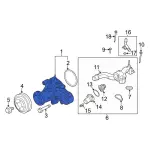 ML3Z8501C - : Water Pump for Ford: F-150 Image