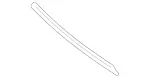 2158880885 - Attachment Parts: Trim Bar for Mercedes-Benz Image