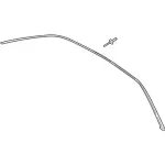 GD9Z9951692A - Body: Roof Molding for Lincoln: Continental Image