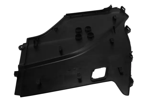 Jet Black Front Floor Rear Console Side Trim Panel - GM (84111866)