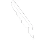 1668205700 - Detachable Parts: Reflector Lens for Mercedes-Benz: GL350, GL450, GL550, GL63 AMG, GLS350d, GLS450, GLS550, GLS63 AMG Image