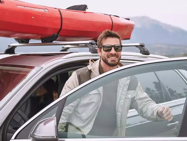 4G0071127 - Hauling: Kayak Holder - Black for Audi: A3, A3 Quattro, A3 Sportback e-tron, A4 allroad, A4 Quattro, A5 Quattro, A5 Sportback, A6 allroad, A6 Quattro, A7 Quattro, A7 Sportback, A8 Quattro, e-tron GT, e-tron S, e-tron S Sportback, e-tron Sportback, Q3, Q4 e-tron, Q5, Q7, Q8, Q8 e-tron, RS3, RS5, RS5 Sportback, RS7, S3, S4, S5, S5 Sportback, S6, S7, S8, SQ5, SQ7, SQ8, TT Quattro, TT RS Quattro, TTS Quattro Image