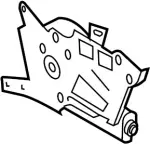 84623AH300 - Body: Control Module Bracket for INFINITI: M45 Image