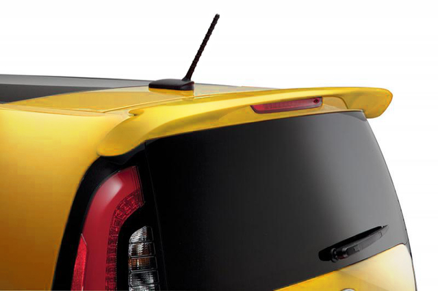 B2F34AB100AYE - : Rear Lip Spoiler, Shown In Red for Kia Image
