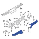 ML3Z17906PAPTM - : Bumper for Ford: F-150 Image