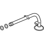 BC3Z6622D - Engine: Oil Pick-Up for Ford: F-250 Super Duty, F-350 Super Duty, F-450 Super Duty, F-550 Super Duty Image