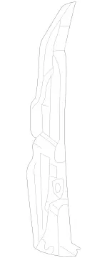 2098890125 - Attachment Parts: Cover for Mercedes-Benz Image