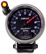 6290 - : GAUGE, TACHOMETER, 3 3/4", 10K RPM, PEDESTAL W/ EXT. QUICK-LITE, COBALT for AutoMeter Image
